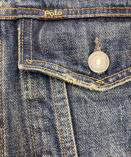 POLO RALPH LAUREN（ポロ・ラルフローレン）POLO RALPH LAUREN (ポロ・ラルフローレン) デニムジャケット インディゴ サイズ:SIZE Mの古着・服飾アイテム