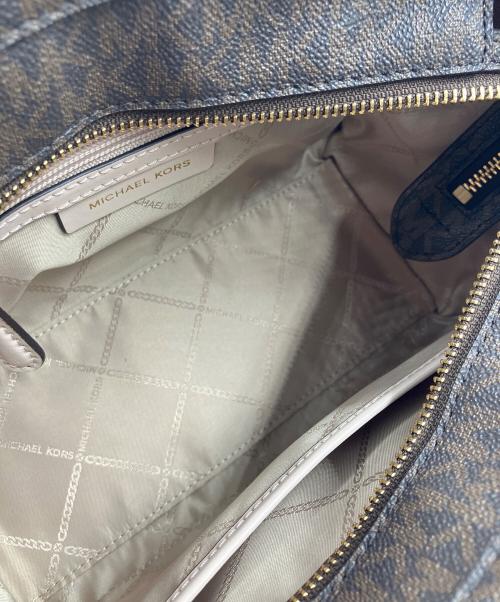 MICHAEL KORS（マイケルコース）MICHAEL KORS (マイケルコース) 2WAYショルダーバッグ ヌーボー ハミルトン スモール サッチェル ブラウンの古着・服飾アイテム