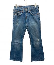 TRUE RELIGION（トゥルー レリジョン）の古着「フレアデニム」｜ブルー