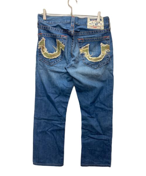 TRUE RELIGION（トゥルー レリジョン）TRUE RELIGION (トゥルー レリジョン) デニムパンツ ブルー サイズ:31の古着・服飾アイテム
