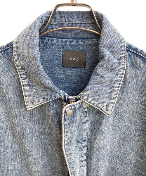 LOWRYS FARM LFM(U)（ローリーズファーム）LOWRYS FARM LFM(U) (ローリーズファーム) デニムカバーオール ブルー サイズ:Mの古着・服飾アイテム