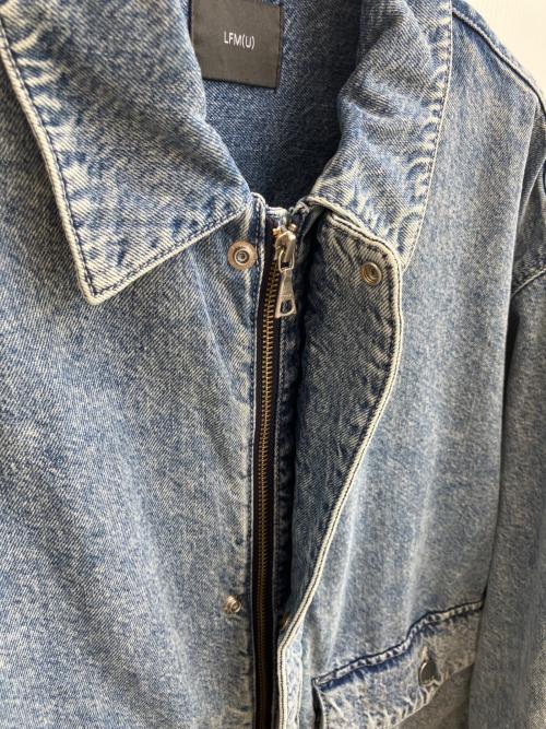 LOWRYS FARM LFM(U)（ローリーズファーム）LOWRYS FARM LFM(U) (ローリーズファーム) デニムカバーオール ブルー サイズ:Mの古着・服飾アイテム