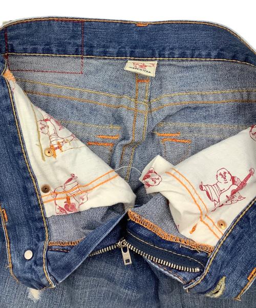 TRUE RELIGION（トゥルー レリジョン）TRUE RELIGION (トゥルー レリジョン) フレアデニムパンツ JOEY インディゴ サイズ:SIZE W33×L30の古着・服飾アイテム