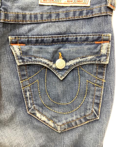 TRUE RELIGION（トゥルー レリジョン）TRUE RELIGION (トゥルー レリジョン) フレアデニムパンツ JOEY インディゴ サイズ:SIZE W33×L30の古着・服飾アイテム