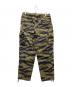 CIVILIAN CREW (シビリアンクルー) カーゴパンツ ネイビー×グリーン サイズ:SIZE 86cm (W34)：12000円