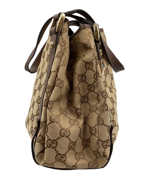 GUCCI（グッチ）GUCCI (グッチ) GGキャンバストートバッグ アビーの古着・服飾アイテム