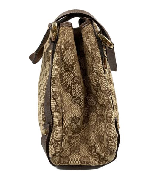 GUCCI（グッチ）GUCCI (グッチ) GGキャンバストートバッグ アビーの古着・服飾アイテム