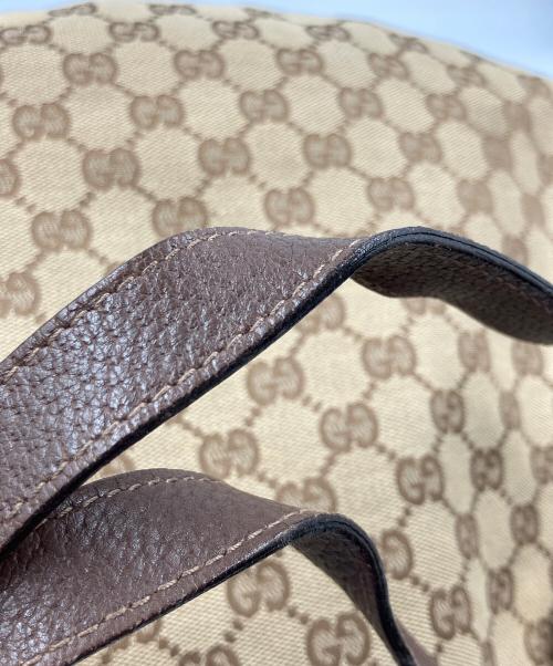 GUCCI（グッチ）GUCCI (グッチ) GGキャンバストートバッグ アビーの古着・服飾アイテム