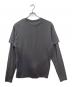san san gear (サンサンギア) フェイクレイヤードカットソー グレー サイズ:SIZE M：5000円