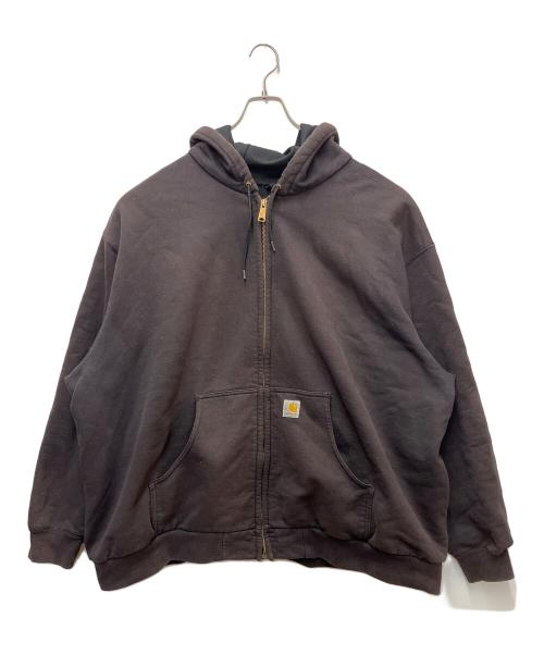 CarHartt（カーハート）CarHartt (カーハート) ジップパーカー ブラック サイズ:4XLの古着・服飾アイテム