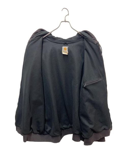 CarHartt（カーハート）CarHartt (カーハート) ジップパーカー ブラック サイズ:4XLの古着・服飾アイテム