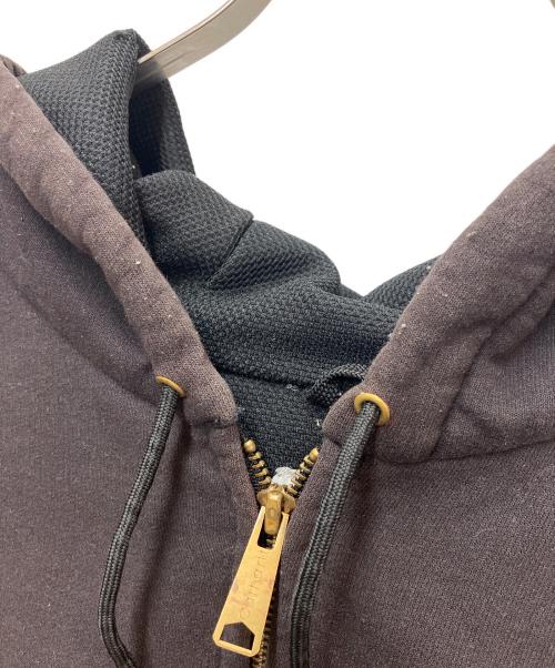 CarHartt（カーハート）CarHartt (カーハート) ジップパーカー ブラック サイズ:4XLの古着・服飾アイテム