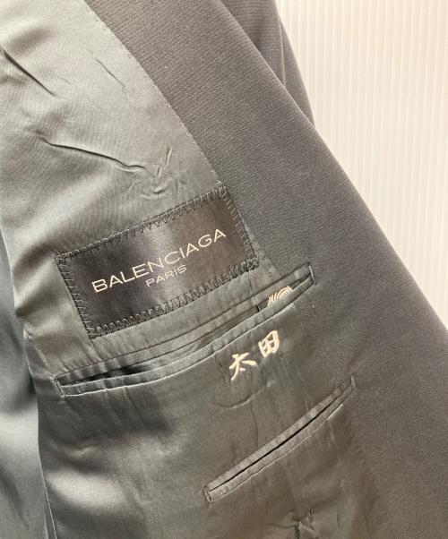 BALENCIAGA（バレンシアガ）BALENCIAGA (バレンシアガ) セットアップスーツ ブラック サイズ:98-88-175の古着・服飾アイテム