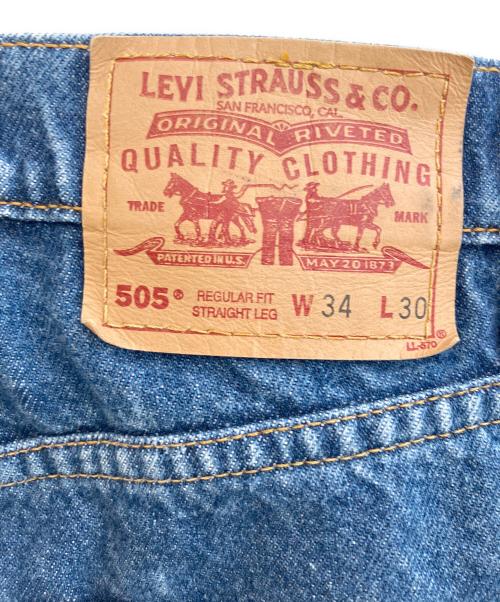 LEVI'S（リーバイス）LEVI'S (リーバイス) 505デニムパンツ ブルー サイズ:SIZE W34×L30の古着・服飾アイテム