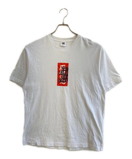 BlackEyePatch（ブラックアイパッチ）BlackEyePatch (ブラックアイパッチ) プリントTシャツ ホワイト サイズ:Mの古着・服飾アイテム