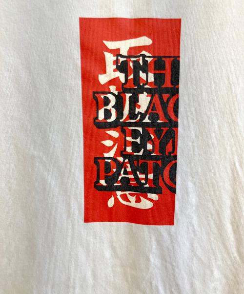 BlackEyePatch（ブラックアイパッチ）BlackEyePatch (ブラックアイパッチ) プリントTシャツ ホワイト サイズ:Mの古着・服飾アイテム
