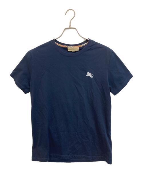 BURBERRY（バーバリー）BURBERRY (バーバリー) ホースロゴ刺繍Tシャツ ブラック サイズ:SIZE Mの古着・服飾アイテム