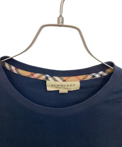 BURBERRY（バーバリー）BURBERRY (バーバリー) ホースロゴ刺繍Tシャツ ブラック サイズ:SIZE Mの古着・服飾アイテム