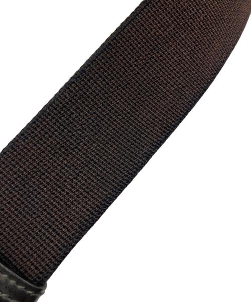 GUCCI（グッチ）GUCCI (グッチ) ショルダーバッグ グッチシマ シェリーライン ブラックの古着・服飾アイテム