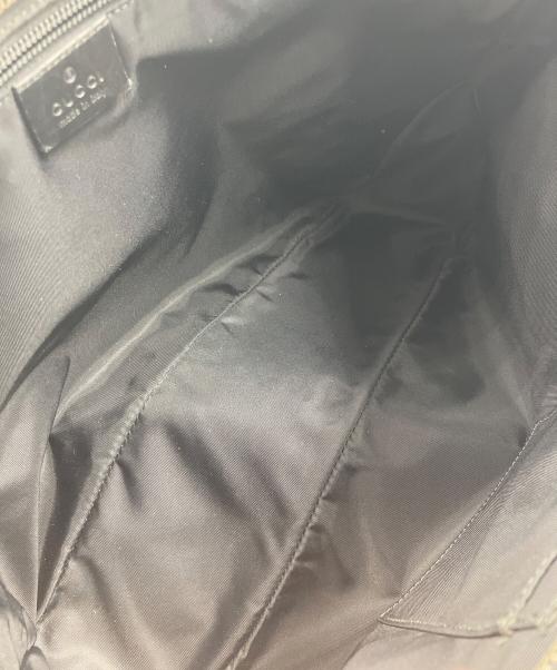 GUCCI（グッチ）GUCCI (グッチ) ショルダーバッグ グッチシマ シェリーライン ブラックの古着・服飾アイテム