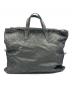 BOTTEGA VENETA（ボッテガベネタ）の古着「2WAYバッグ イントレチャート」｜ブラック×グリーン