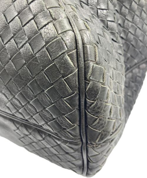 BOTTEGA VENETA（ボッテガベネタ）BOTTEGA VENETA (ボッテガベネタ) 2WAYバッグ イントレチャート ブラックの古着・服飾アイテム