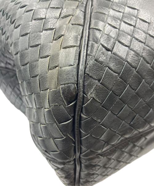 BOTTEGA VENETA（ボッテガベネタ）BOTTEGA VENETA (ボッテガベネタ) 2WAYバッグ イントレチャート ブラックの古着・服飾アイテム