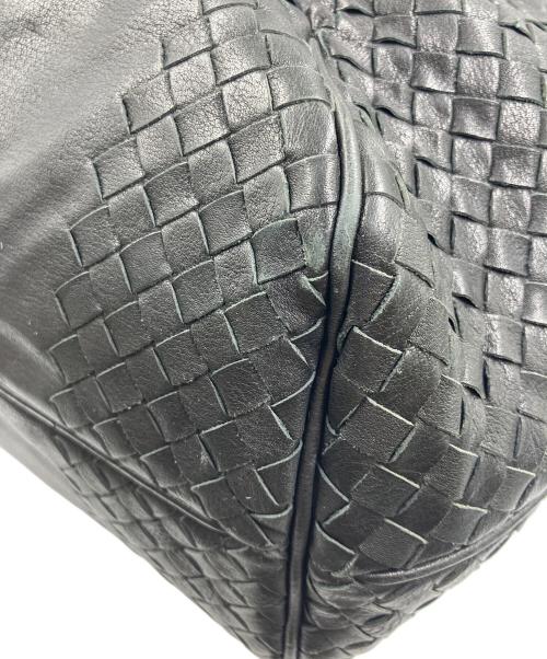 BOTTEGA VENETA（ボッテガベネタ）BOTTEGA VENETA (ボッテガベネタ) 2WAYバッグ イントレチャート ブラックの古着・服飾アイテム