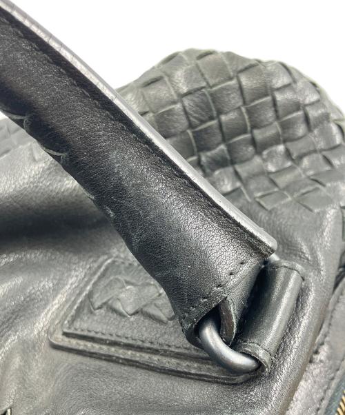 BOTTEGA VENETA（ボッテガベネタ）BOTTEGA VENETA (ボッテガベネタ) 2WAYバッグ イントレチャート ブラックの古着・服飾アイテム
