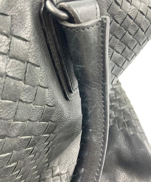 BOTTEGA VENETA（ボッテガベネタ）BOTTEGA VENETA (ボッテガベネタ) 2WAYバッグ イントレチャート ブラックの古着・服飾アイテム