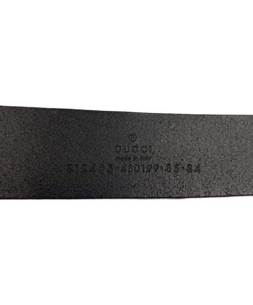 GUCCI（グッチ）GUCCI (グッチ) バンブーバックルレザーベルト ブラウン サイズ:85･34の古着・服飾アイテム