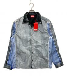 DIESEL（ディーゼル）の古着「S-CREED-BLOCK 24AW」｜グレー×ブルー