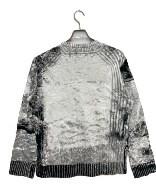 DIESEL（ディーゼル）DIESEL (ディーゼル) T-CRANE-LS-S4 ホワイト×ブラック サイズ:Sの古着・服飾アイテム
