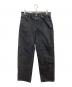 stussy（ステューシー）の古着「Double Dye Big OL Denim Pant」｜ブラック