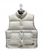 stussyステューシー）の古着「SUTHERNLAND WORKGEAR VEST」｜アイボリー