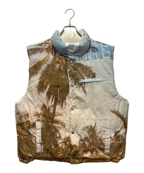 stussy（ステューシー）stussy (ステューシー) SUTHERNLAND WORKGEAR VEST アイボリー サイズ:Lの古着・服飾アイテム