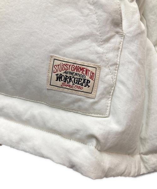 stussy（ステューシー）stussy (ステューシー) SUTHERNLAND WORKGEAR VEST アイボリー サイズ:Lの古着・服飾アイテム