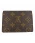 LOUIS VUITTON (ルイ ヴィトン) モノグラム ポルト2カルト・ヴェルティカル：6000円