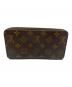 LOUIS VUITTON (ルイ ヴィトン) モノグラム ジッピーウォレット エベヌ：15000円