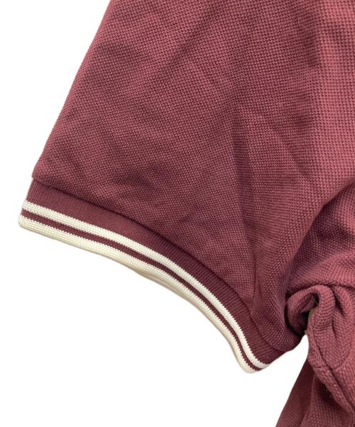 FRED PERRY（フレッドペリー）FRED PERRY (フレッドペリー) COMME des GARCONS SHIRT (コムデギャルソンシャツ) POLO SHIRT Strong Will ボルドー サイズ:Lの古着・服飾アイテム