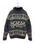 GRATEFUL DEAD (グレイトフル・デッド) Schott (ショット) カウチンニットカーディガン ブラック サイズ:XL：12000円