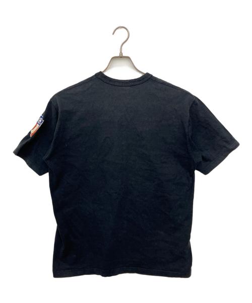 BUZZ RICKSON'S（バズリクソンズ）BUZZ RICKSON'S (バズリクソンズ) プリントTシャツ ブラック サイズ:SIZE Lの古着・服飾アイテム