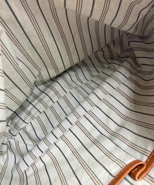 BEAU DESSIN（ボーデッサン）BEAU DESSIN (ボーデッサン) 2WAYレザーバッグ キャメルの古着・服飾アイテム