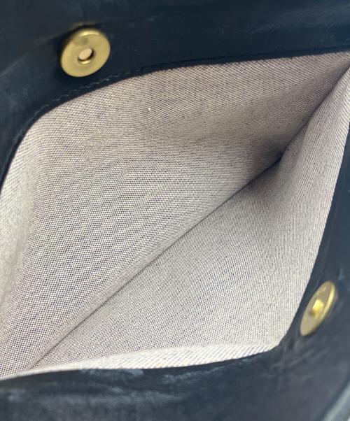 土屋鞄（ツチヤカバン）土屋鞄 (ツチヤカバン) レザーショルダーバッグ プリソワ ブラックの古着・服飾アイテム
