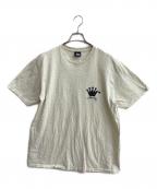 stussyステューシー）の古着「プリントTシャツ」｜ベージュ