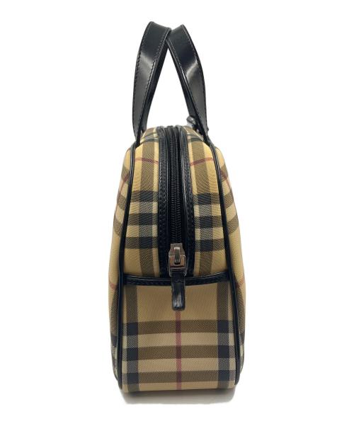 BURBERRY LONDON（バーバリーロンドン）BURBERRY LONDON (バーバリーロンドン) ノバチェックハンドバッグ ベージュの古着・服飾アイテム