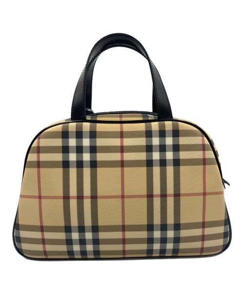 BURBERRY LONDON（バーバリーロンドン）BURBERRY LONDON (バーバリーロンドン) ノバチェックハンドバッグ ベージュの古着・服飾アイテム