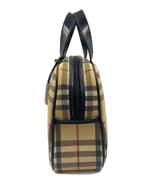 BURBERRY LONDON（バーバリーロンドン）BURBERRY LONDON (バーバリーロンドン) ノバチェックハンドバッグ ベージュの古着・服飾アイテム