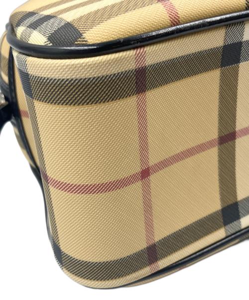 BURBERRY LONDON（バーバリーロンドン）BURBERRY LONDON (バーバリーロンドン) ノバチェックハンドバッグ ベージュの古着・服飾アイテム