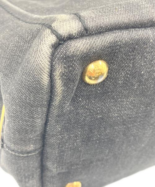 PRADA（プラダ）PRADA (プラダ) ハンドバッグ カナパ ブラックの古着・服飾アイテム